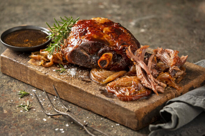 3-hour slow roasted lamb shoulder