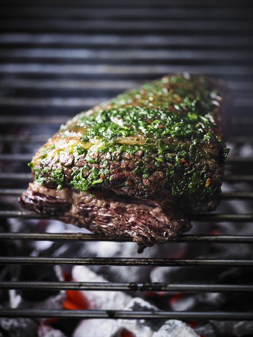 Whole Grilled Flank Steak w/ Wild Garlic Chimichurri Recipe – Everdure Outdoor Appliances