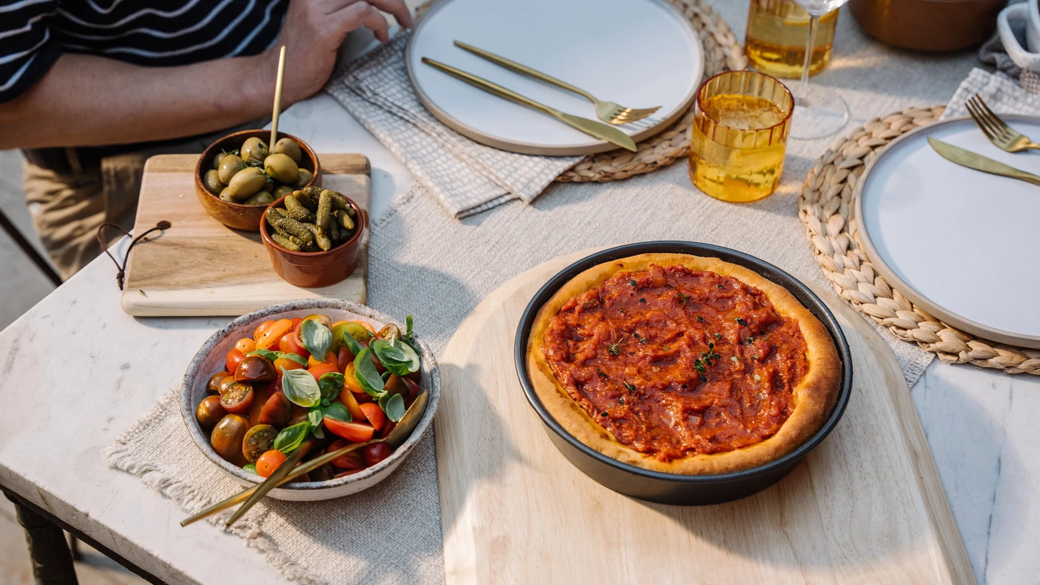 Chicago Deep Dish Pizza