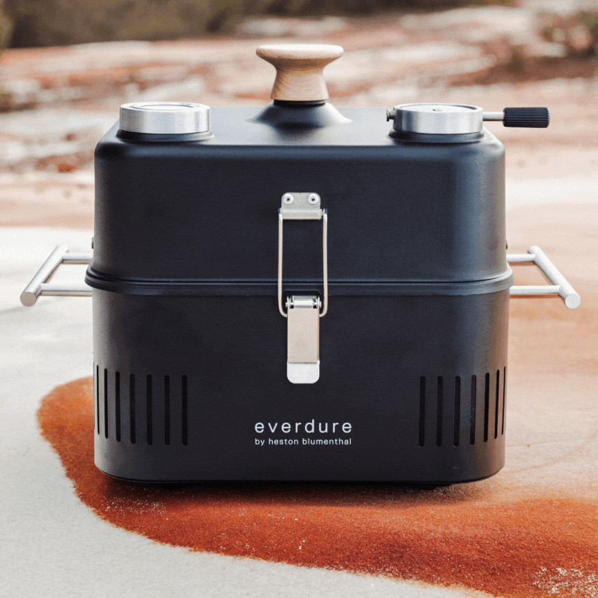 Everdure by Heston CUBE and Roasting Hood GIF