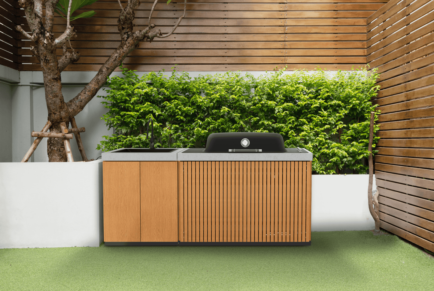 Seabreeze Timber Aesthetic Outdoor Kitchen