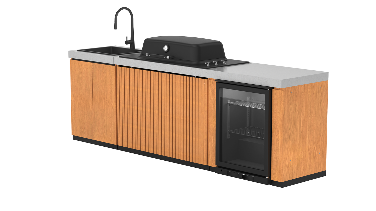 Seabreeze Timber Aesthetic Outdoor Kitchen