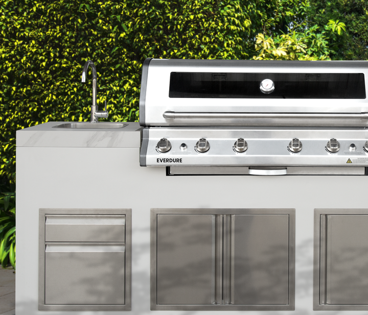 NBLPC-17 Brighton 6 Burner Built In BBQ