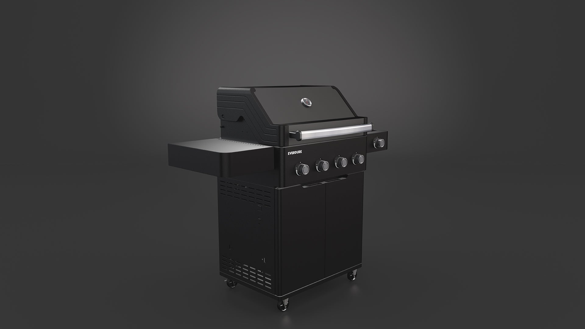 E4TB Four Burner Freestanding BBQ Everdure Australia