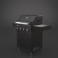 E4TB Four Burner Freestanding BBQ